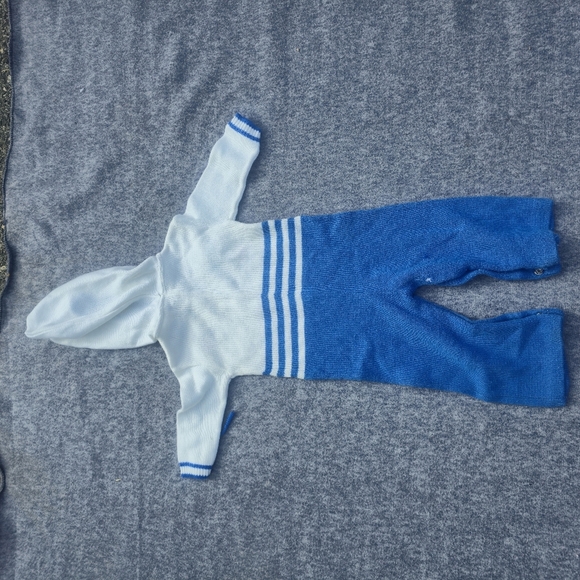 VTG Sweater Footie Clown Onsie 12 months From The 80's - Picture 2 of 5